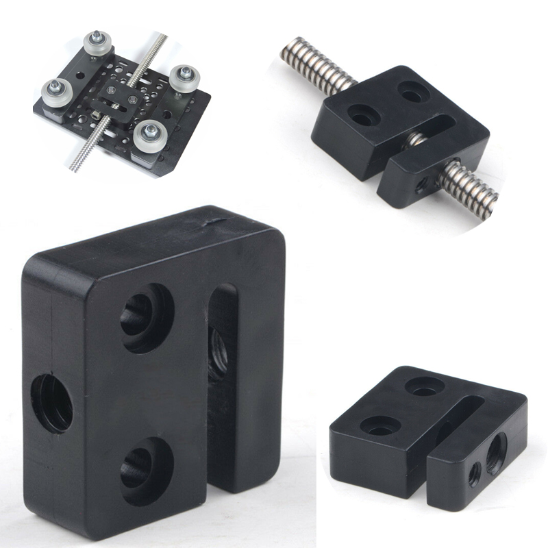 Anti Backlash Nut Block 8mm Diameter for TR8*4 Lead Screw 2 Start 2mm Pitch thumbnail 2