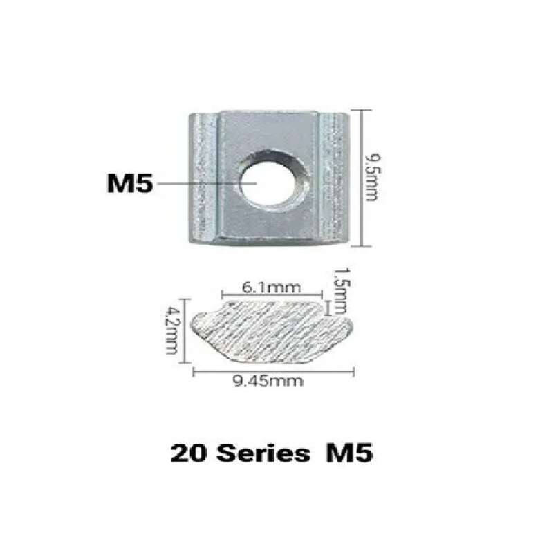 10Pcs Sliding T-Nut M5 for 2020 V-Slot/T-Slot thumbnail 3