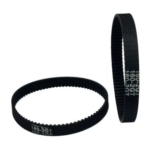 160mm gt2 timing belt closed loop