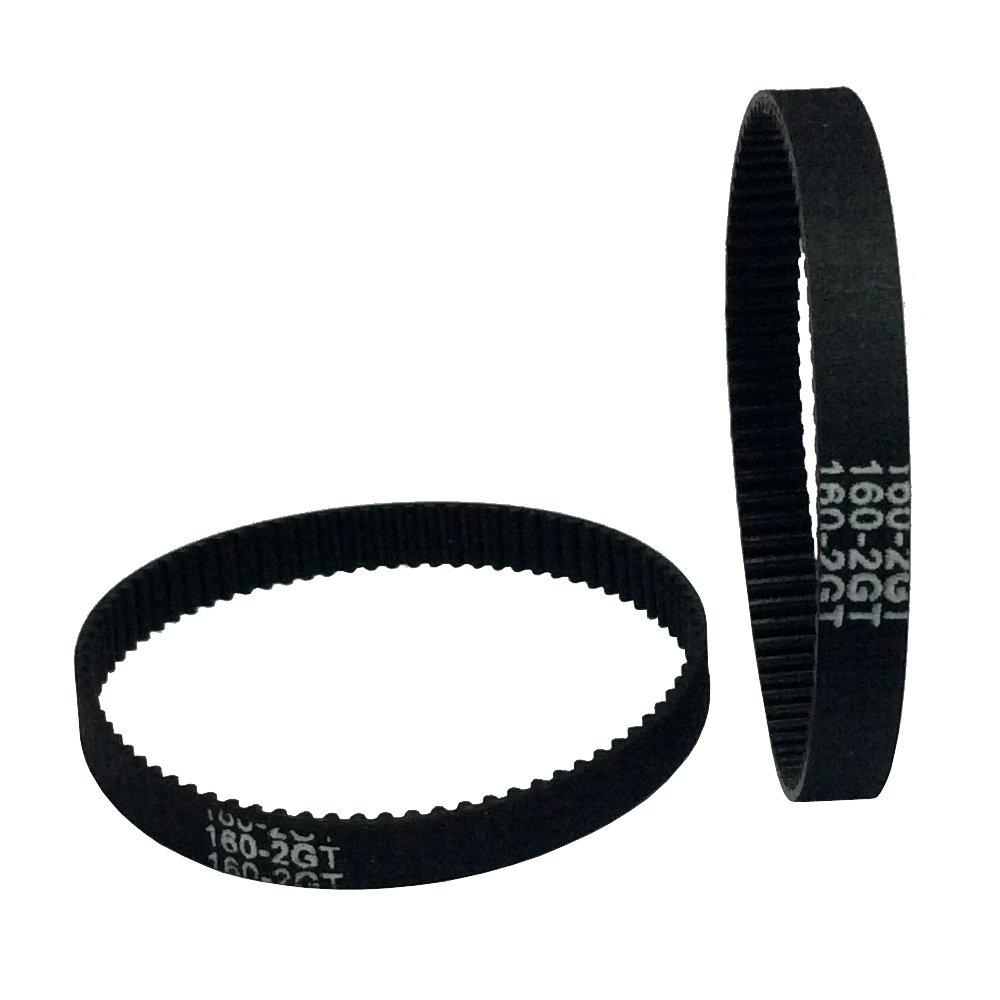 160mm gt2 timing belt closed loop