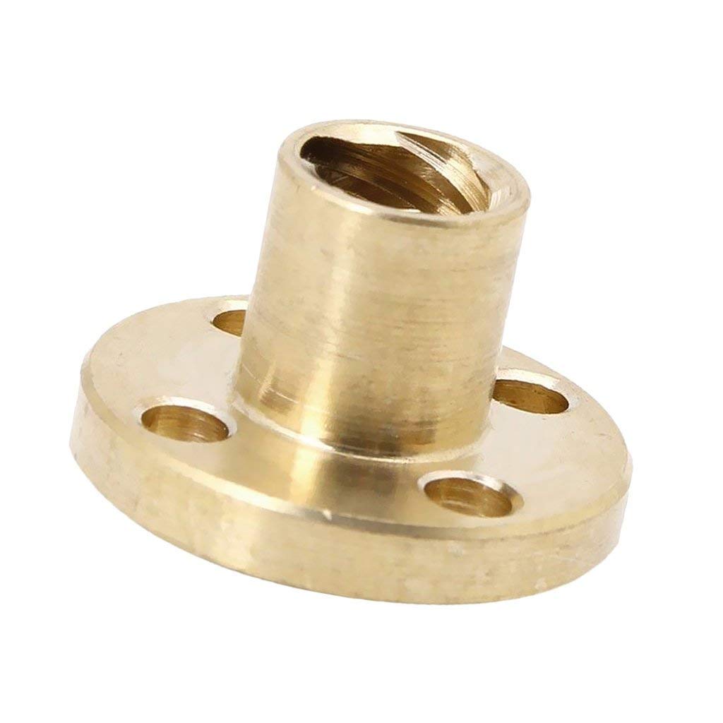 copper nut lead screw 8mm